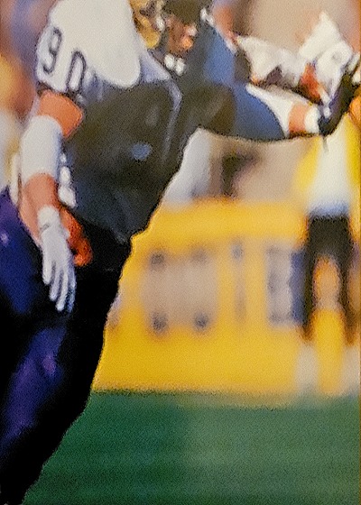 1991 Score #129 Bob Golic — front