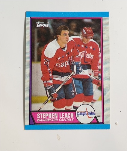 1989-90 Topps #67 Stephen Leach — front