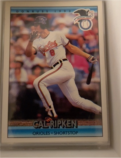 1992 Donruss #22 Cal Ripken Jr Baltimore Orioles — front
