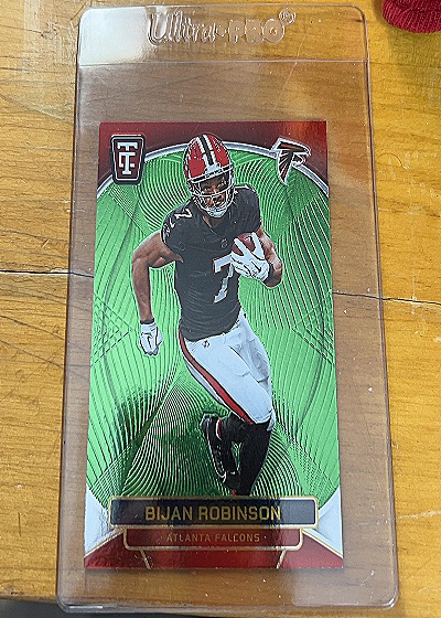 2024 Panini Totally Certified #5 Bijan Robinson — back