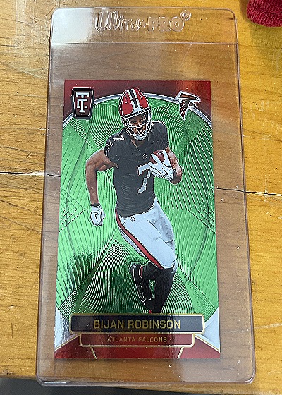 2024 Panini Totally Certified #5 Bijan Robinson — front