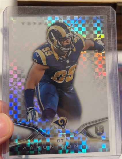 2014 Topps Platinum #112 Aaron Donald — front