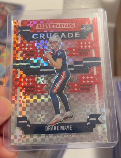 2024 Panini Rookies & Stars Crusade #C-DME Drake Maye — front