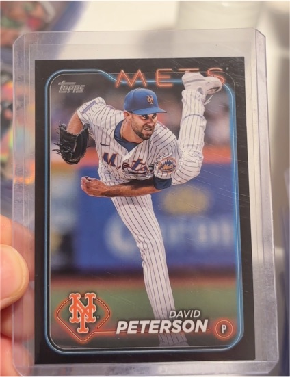 2024 Topps Update Series #US104 David Peterson — front