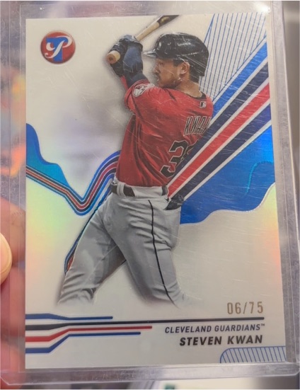 2024 Topps Pristine #20 Steven Kwan — front
