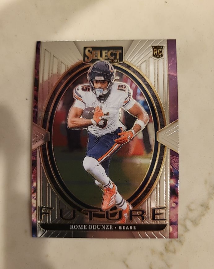 2024 Panini Select #22 Rome Odunze Rookie Future — front