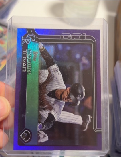 2025 Topps Series 1 #343 Ezequiel Tovar — front
