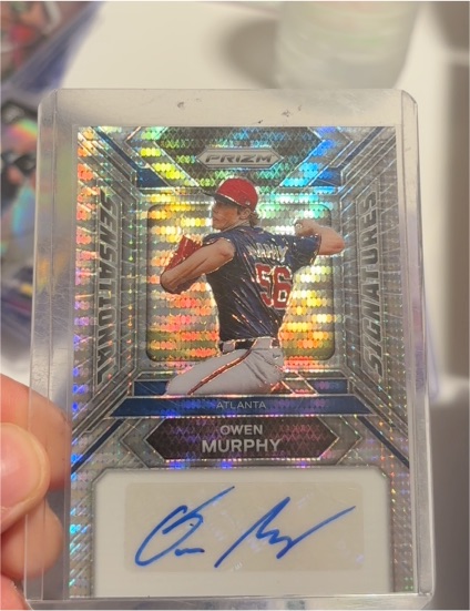 2024 Panini Prizm Sensational Signatures #SS-OM Owen Murphy — front