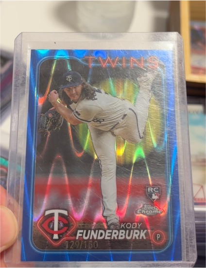 2024 Topps Chrome #297 Kody Funderburk — front
