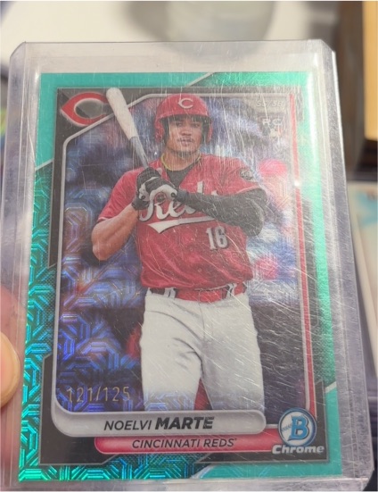 2024 Bowman Chrome #80 Noelvi Marte — front