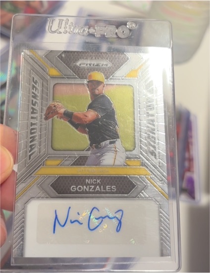 2024 Panini Prizm Sensational Signatures #SS-NG Nick Gonzales — front