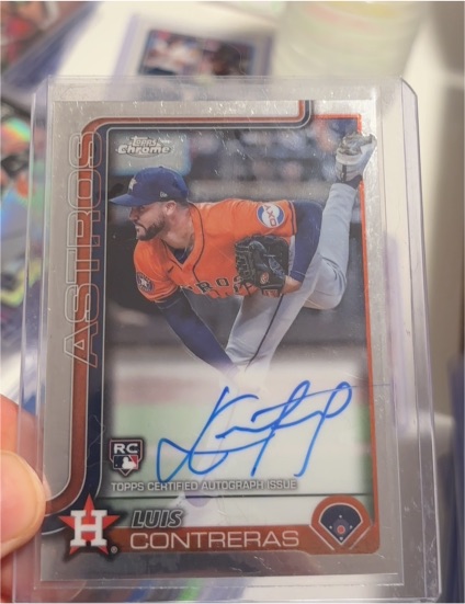 2025 Topps Chrome #RA-LC Luis Contreras — front