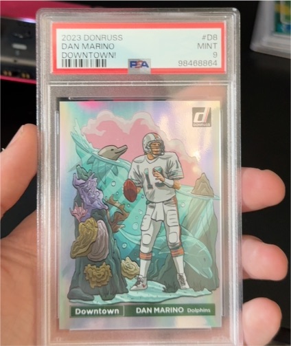 2023 Donruss #D8 Dan Marino Downtown — front