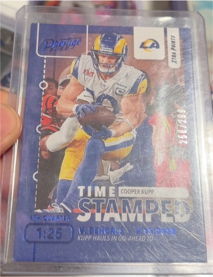 2022 Panini Prestige Time Stamped #TS-7 Cooper Kupp — front