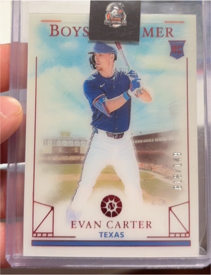 2024 Panini Boys of Summer #16 Evan Carter — front