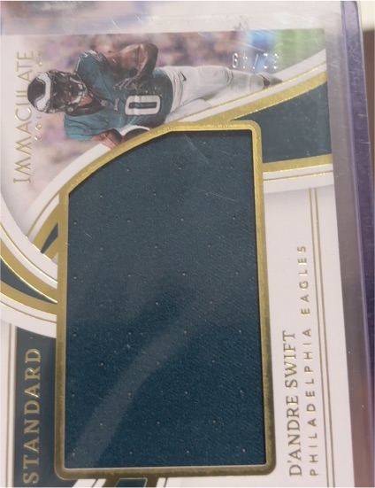 2023 Panini Immaculate Standard #D'Andre Swift Philadelphia Eagles — front