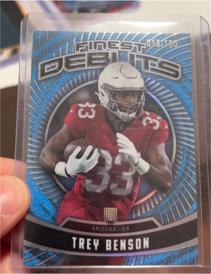2024 Topps Finest Debuts #D-14 Trey Benson — front
