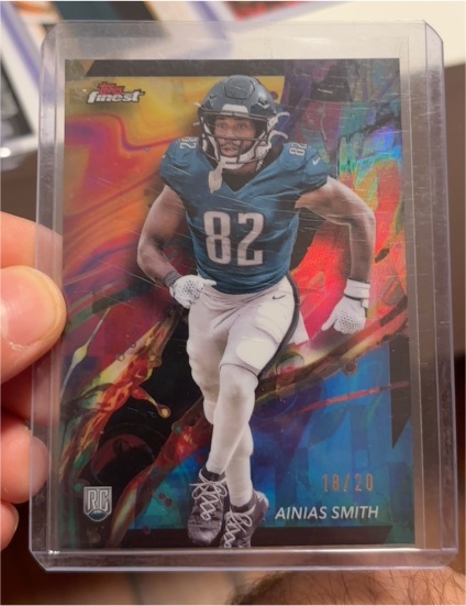 2024 Topps Finest #99 Ainias Smith — front