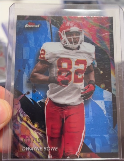 2024 Topps Finest #126 Dwayne Bowe — front