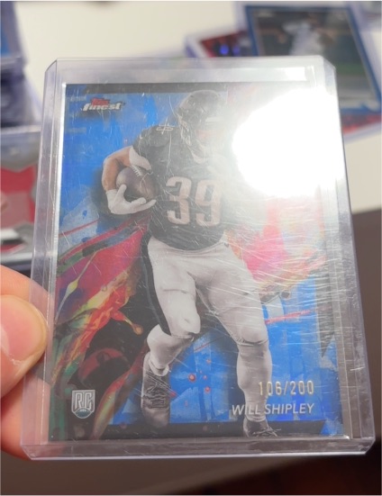 2024 Topps Finest #80 Will Shipley — front