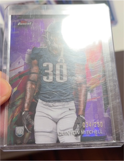 2024 Topps Finest #34 Quinyon Mitchell — front