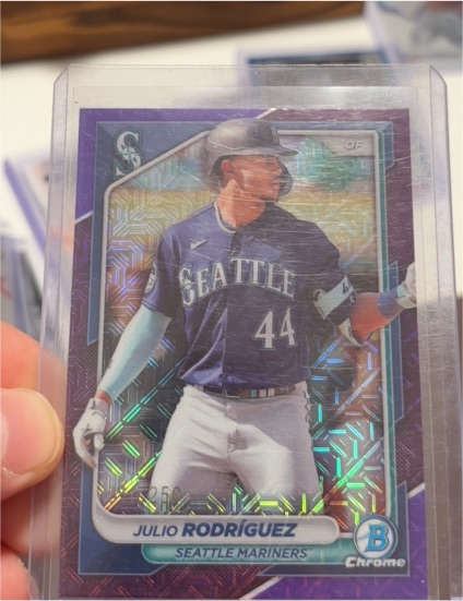 2024 Bowman Chrome #90 Julio Rodriguez — front
