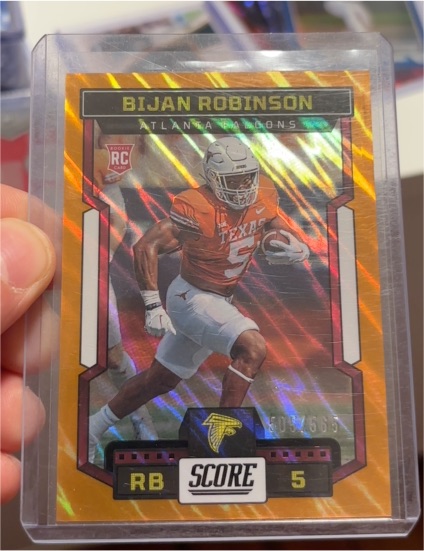 2023 Panini Score #315 Bijan Robinson — front