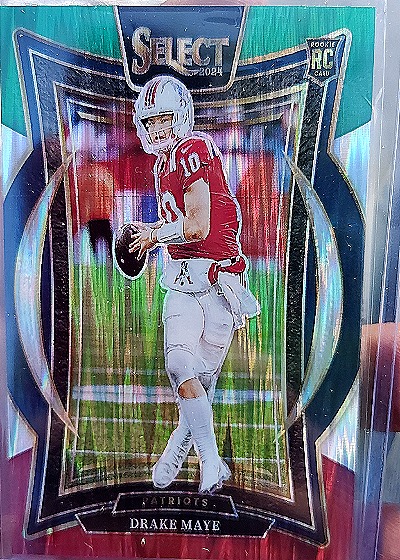 2024 Panini Select #27 Drake Maye Concourse — front