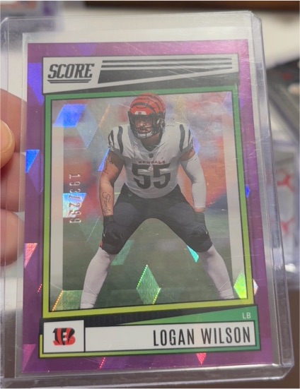 2022 Panini Score #197 Logan Wilson — front