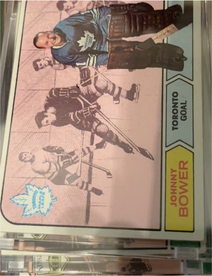 1968-69 O-Pee-Chee #122 Johnny Bower — front