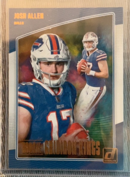 2018 Donruss #RGK-4 Rookie Gridiron Kings Josh Allen — front