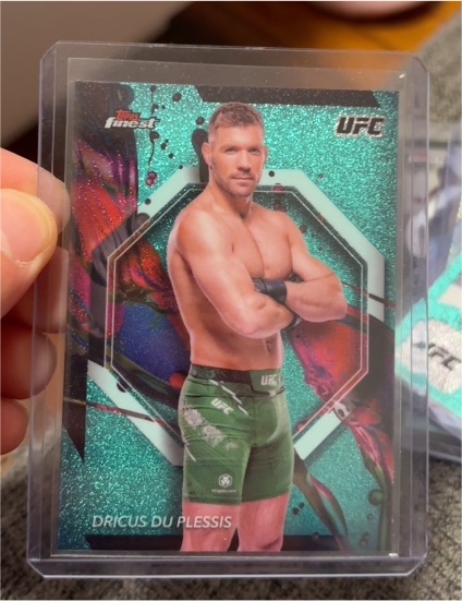 2024 Topps Finest UFC #1 Dricus du Plessis — front