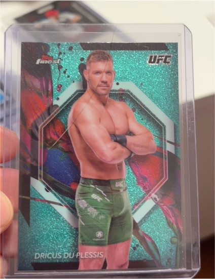 2024 Topps Finest UFC #1 Dricus du Plessis — front