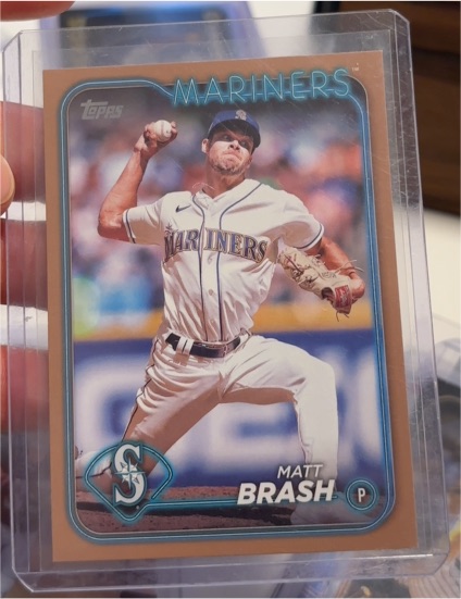 2024 Topps Update #US168 Matt Brash — front