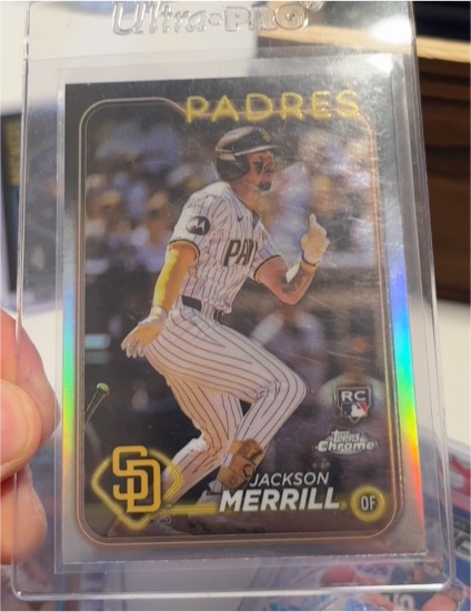 2024 Topps Chrome #207 Jackson Merrill — front