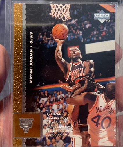 1996-97 Upper Deck #16 Michael Jordan — front