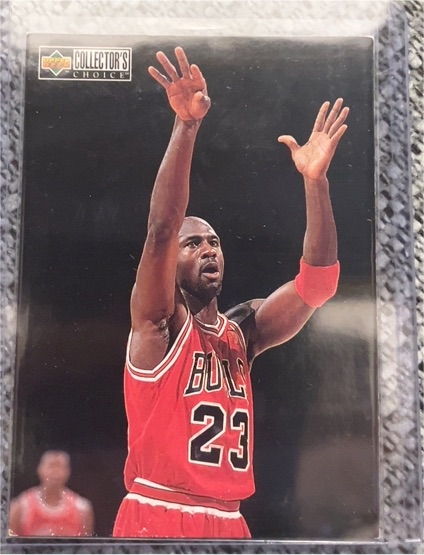 1997-98 Upper Deck Collector's Choice #389 Michael Jordan — front