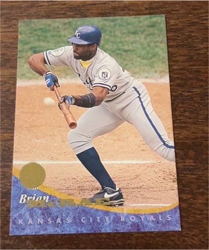 1994 Leaf #306 Brian McRae — front