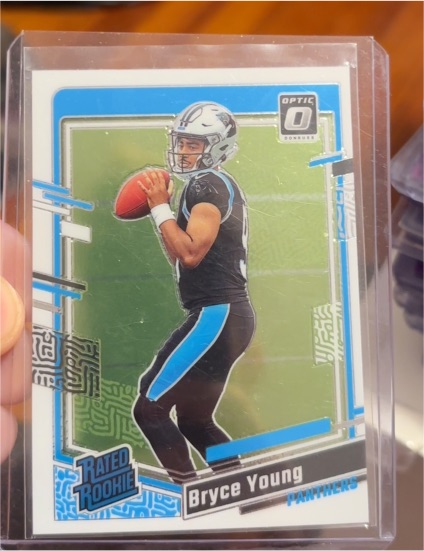 2023 Donruss Optic #213 Bryce Young Rated Rookie — front