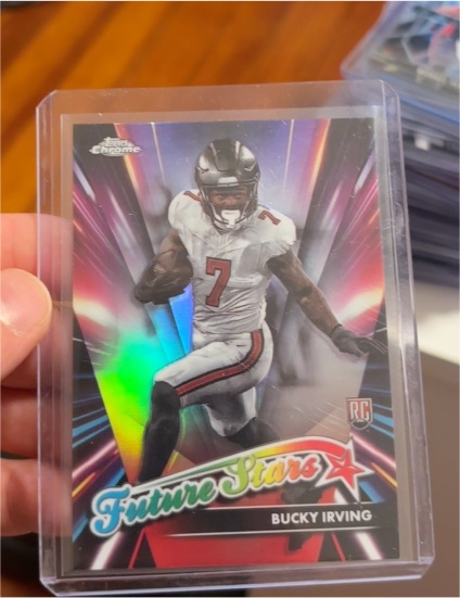 2024 Topps Chrome #FS-19 Bucky Irving Future Stars — front
