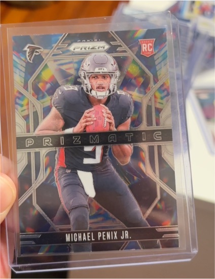 2024 Panini Prizm Prizmatic #10 Michael Penix Jr. — front
