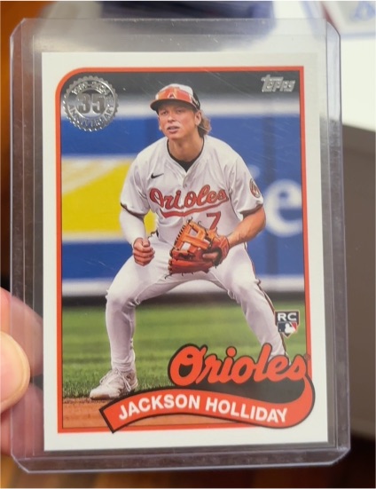 2024 Topps Update #89US-38 Jackson Holliday — front