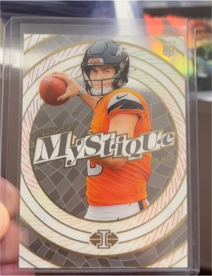2024 Panini Illusions #3 Bo Nix Mystique — front