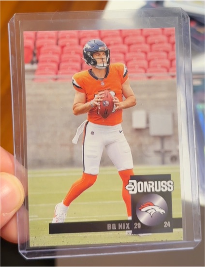 2024 Panini Donruss #28 Bo Nix Retro 1994 — front