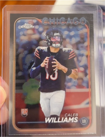 2024 Topps Chrome #202 Caleb Williams — front