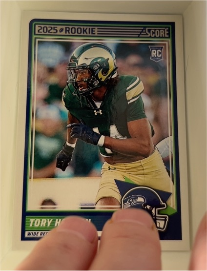2025 Panini Score #58 Tory Horton — front
