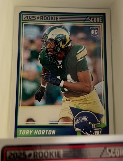 2025 Panini Score #58 Tory Horton — front