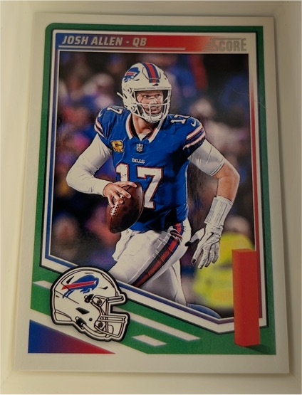 2025 Panini Score #159 Josh Allen — front