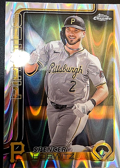 2025 Topps Chrome #243 Spencer Horwitz — front