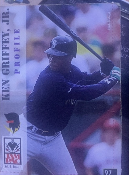1995 JAM PAC #97 Ken Griffey Jr. Profile V1 Issue 1 — front
